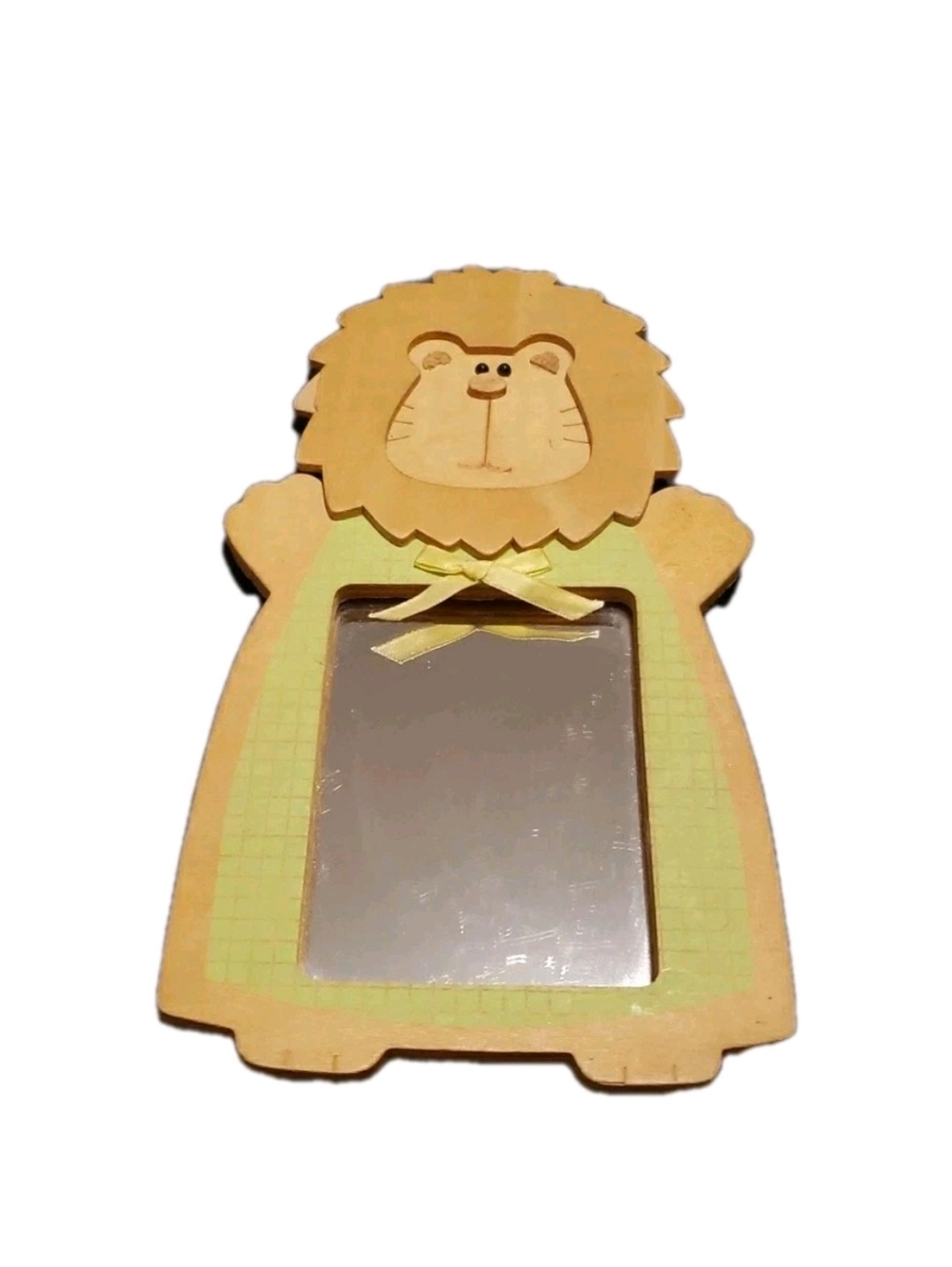 Vtg 1984 Mattel Lion Small  Mirror Freestanding Or Wall Hanging Jungle